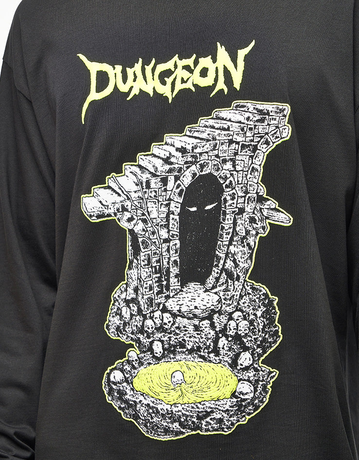 Dungeon Still Life L/S T-Shirt - Black/Green