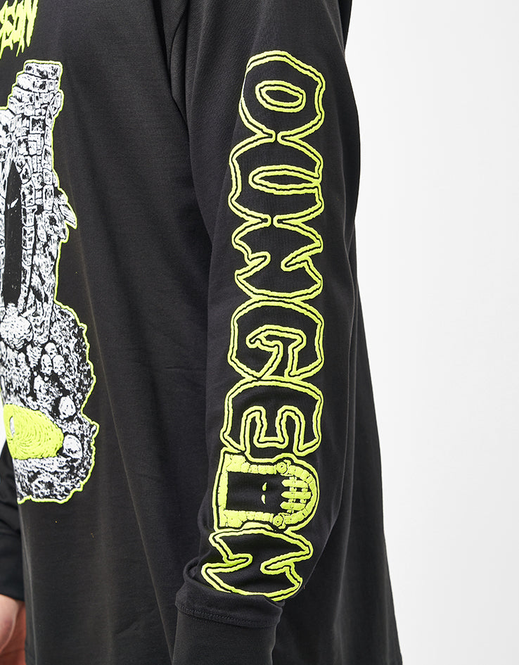 Dungeon Still Life L/S T-Shirt - Black/Green
