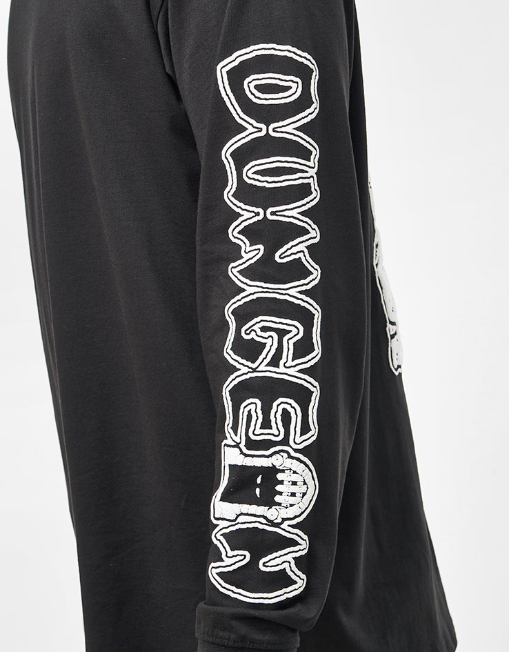 Dungeon Portcullis L/S T-Shirt - Black