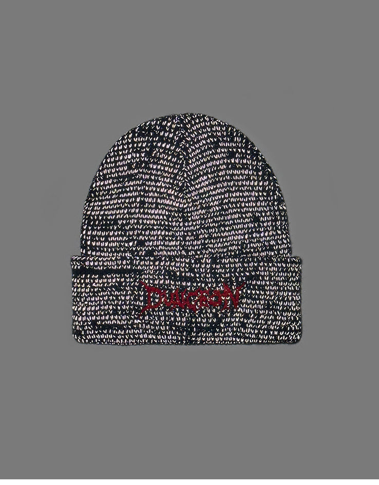 Dungeon Scrawl Logo Beanie - Reflective