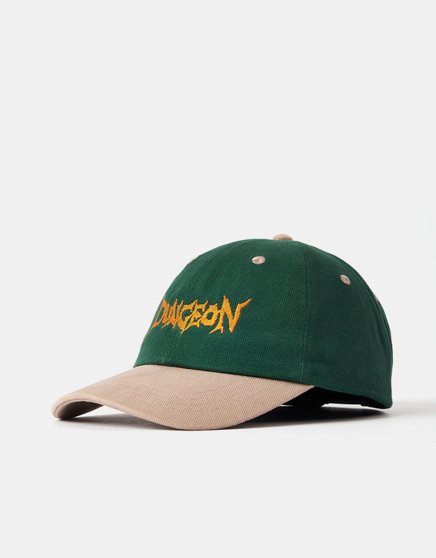 Dungeon Brushed Canvas Cap - Green Taupe/Copper