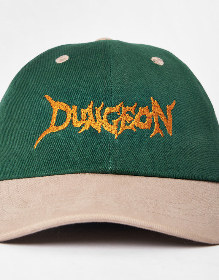 Dungeon Brushed Canvas Cap - Green Taupe/Copper