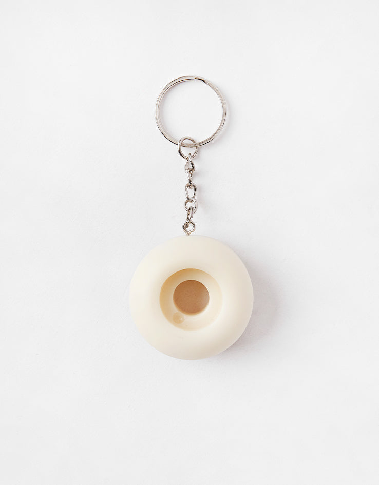 Spitfire Bighead 42mm Skateboard Wheel Keychain - Natural