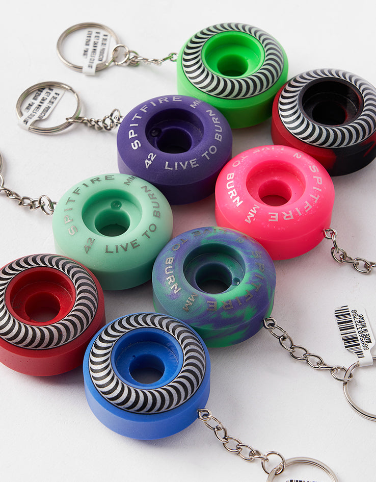 Spitfire Classic 42mm Skateboard Wheel Keychain