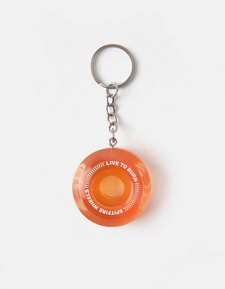 Spitfire Sapphires 42mm Skateboard Wheel Keychain