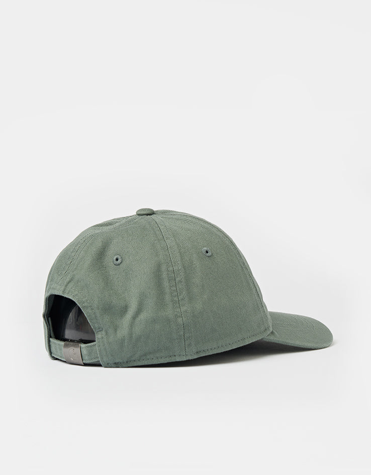 Carhartt WIP Madison Logo Cap - Velvet Green/White