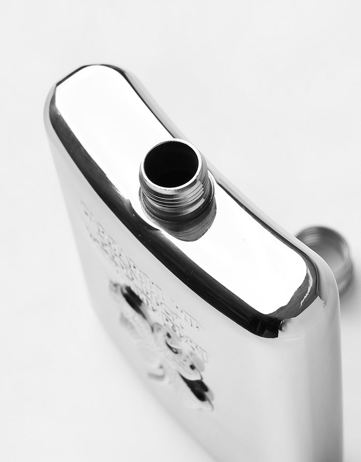 Carhartt WIP Clover Flask - Silver