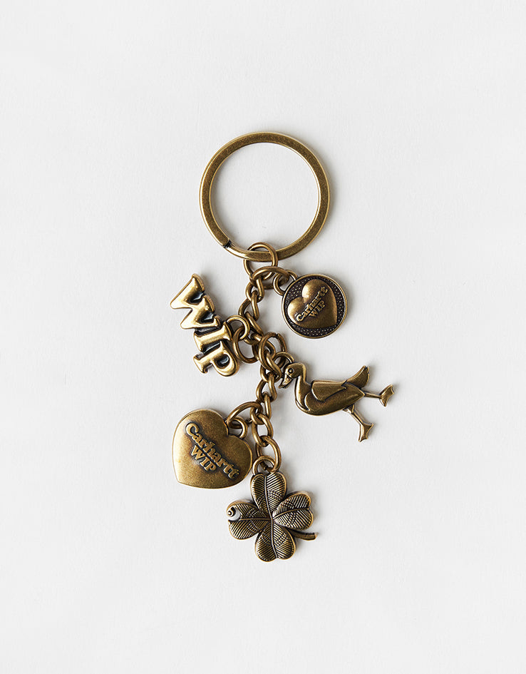 Carhartt WIP Charms Keychain - Gold