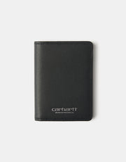 Carhartt WIP Vegas Fold Cardholder - Black/Silver