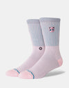 Stance x Pokémon Jigglypuff Crew Socks - Pink