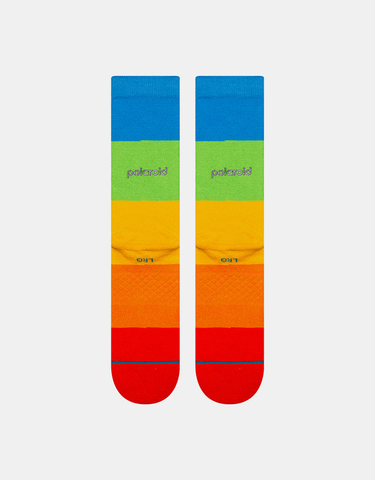 Stance x Polaroid Snapshot Crew Socks - Multi