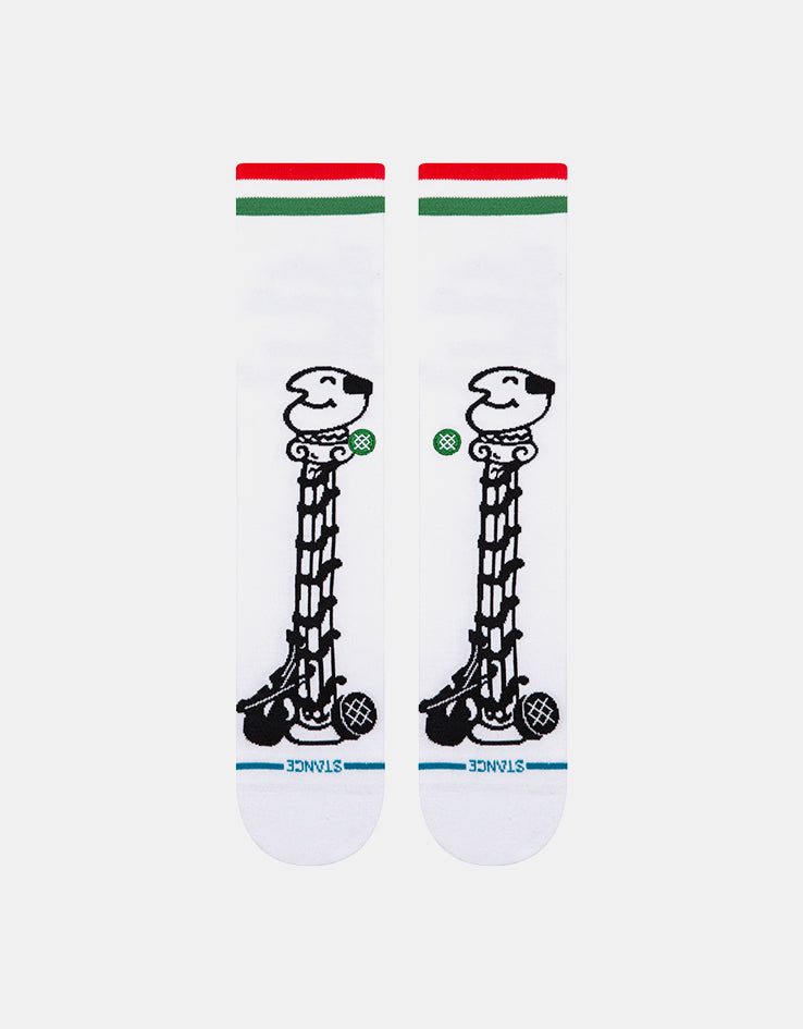 Stance x Home Alone Little Neros Socks - White