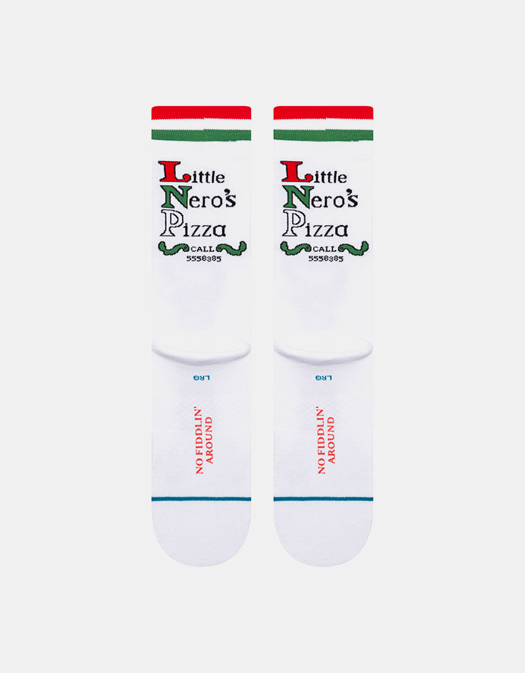 Stance x Home Alone Little Neros Socks - White