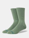 Stance Icon Crew Socks - Sage