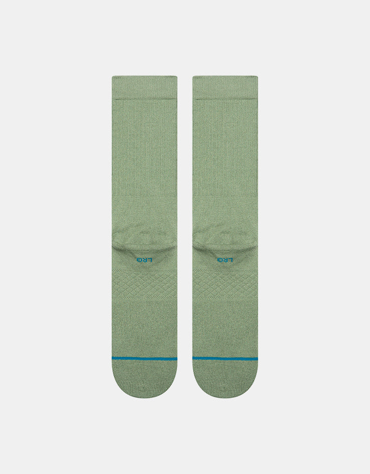 Stance Icon Crew Socks - Sage