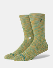 Stance Interstellar Crew Socks - Orange