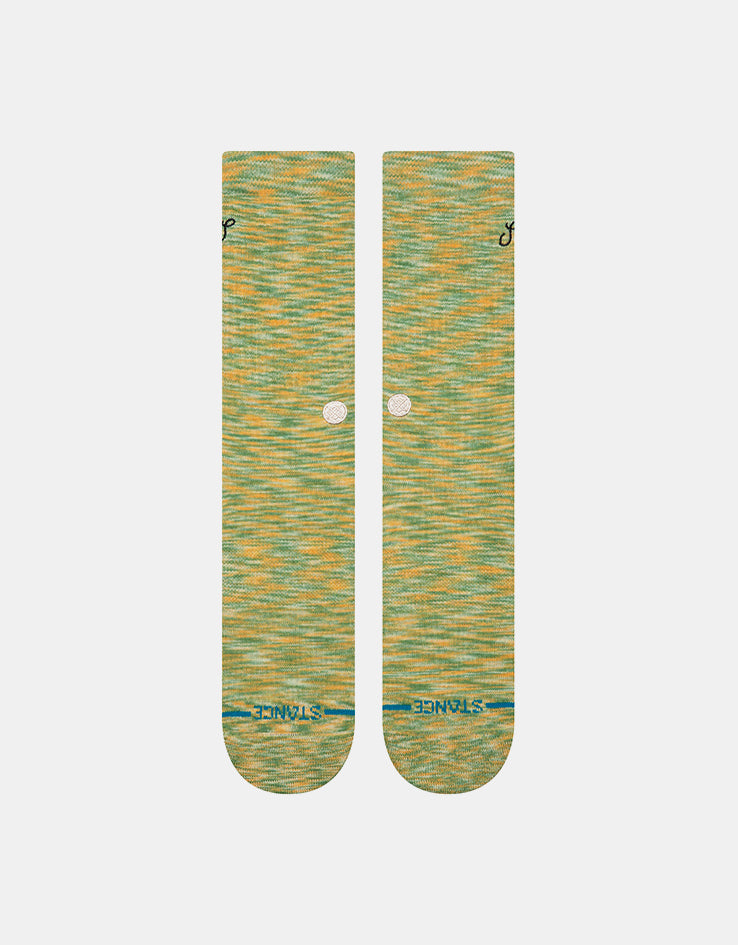 Stance Interstellar Crew Socks - Orange