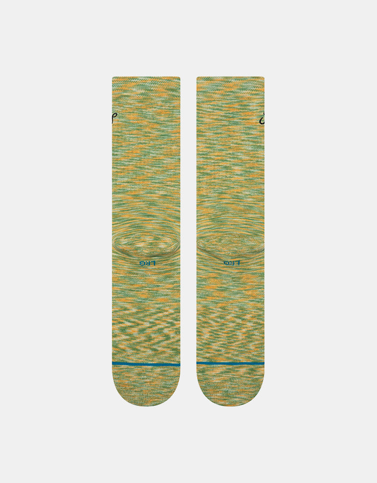 Stance Interstellar Crew Socks - Orange