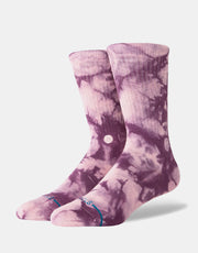 Stance Tied Up Crew Socks - Rose