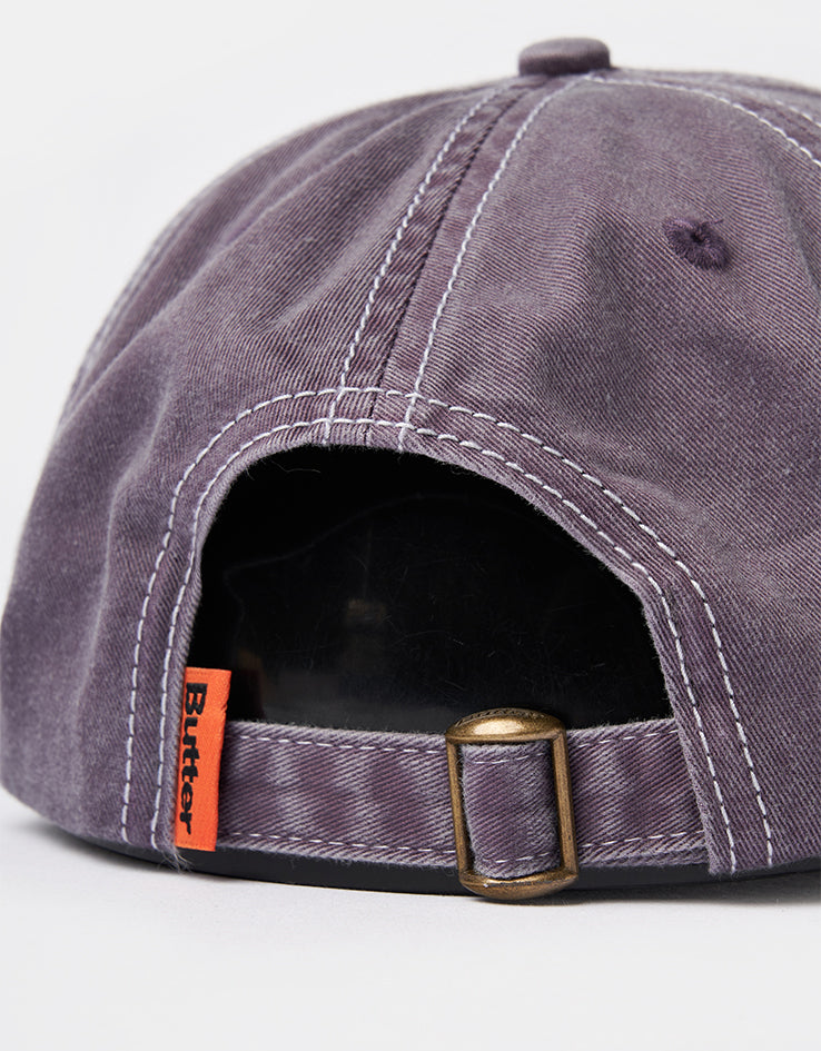 Butter Goods Registered 6 Panel Cap - Washed Dusk