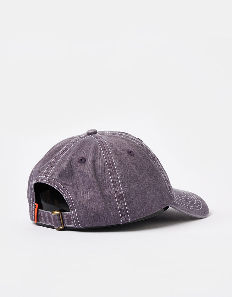 Butter Goods Registered 6 Panel Cap - Washed Dusk