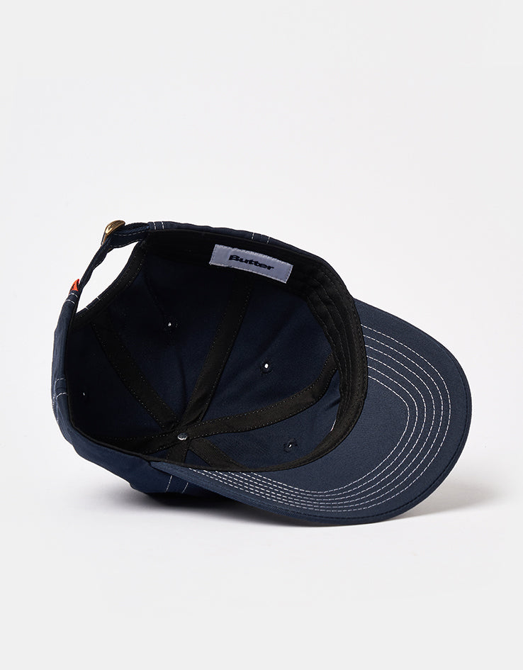 Butter Goods Reptile 6 Panel Cap - Midnight