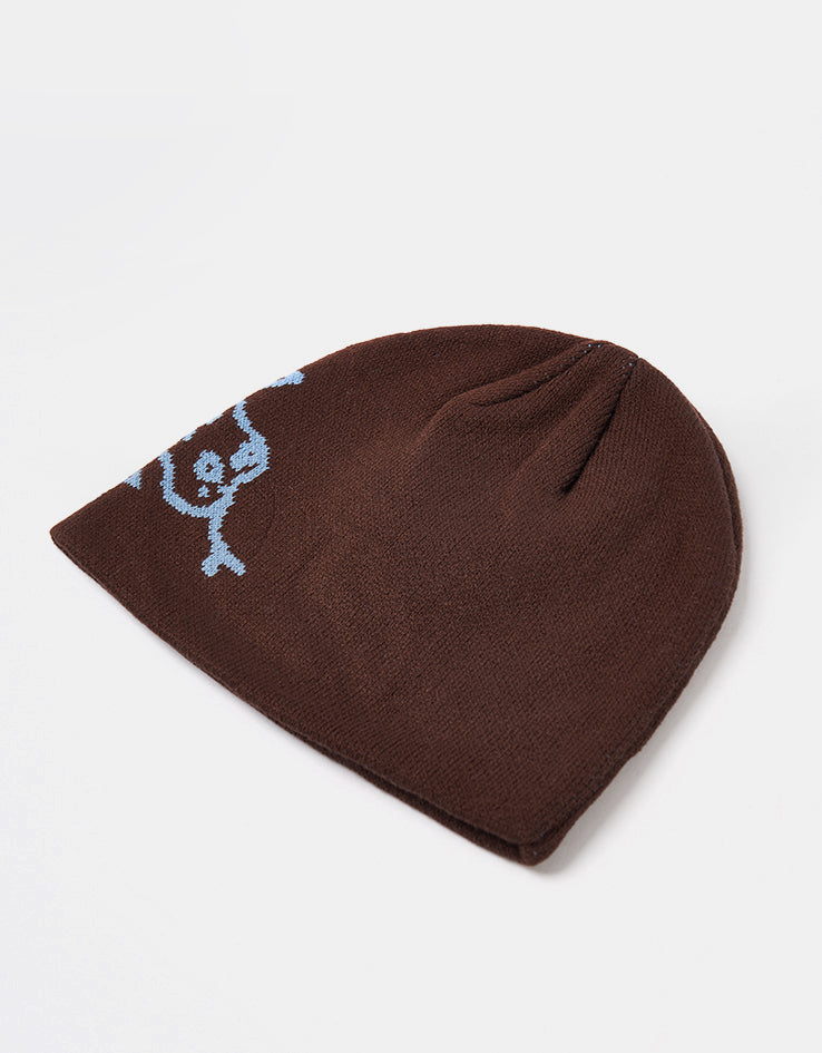Butter Goods Reptile Skully Beanie - Umber