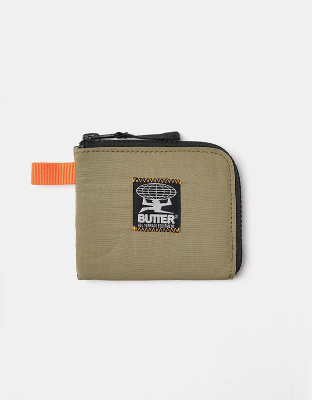 Butter Goods Zip Wallet - Sage