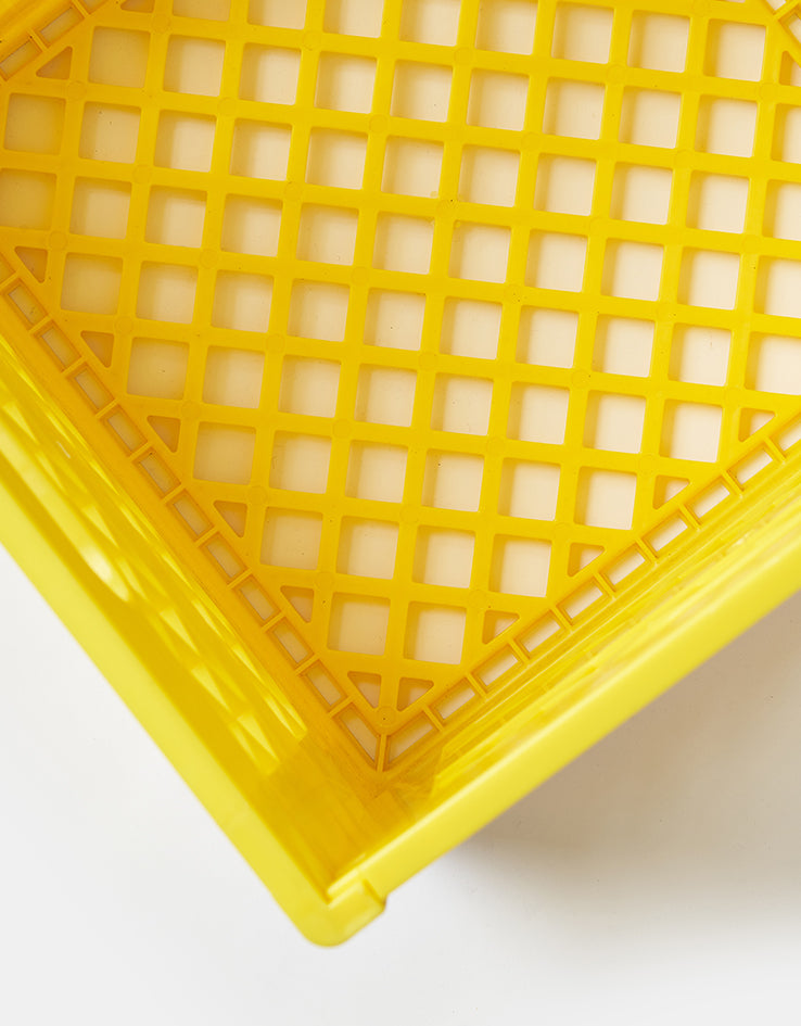 Butter Goods Collapsable Record Crate - Yellow