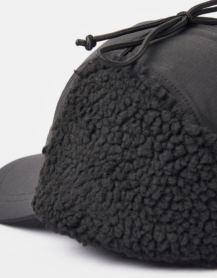 Butter Goods Terrain Ski 4 Panel Cap - Black