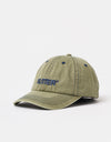 Butter Goods Rounded Logo 6 Panel Cap - Washed Pear