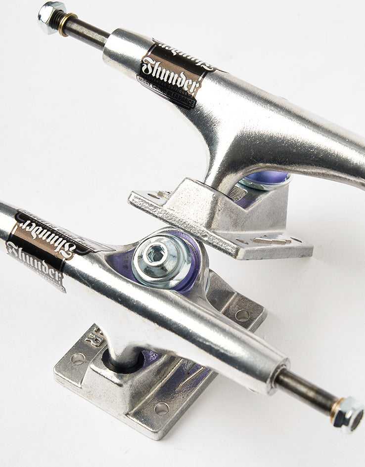 Thunder Team Inverted Skateboard Trucks - Polished (Pair)