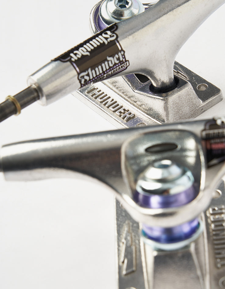 Thunder Team Inverted Skateboard Trucks - Polished (Pair)