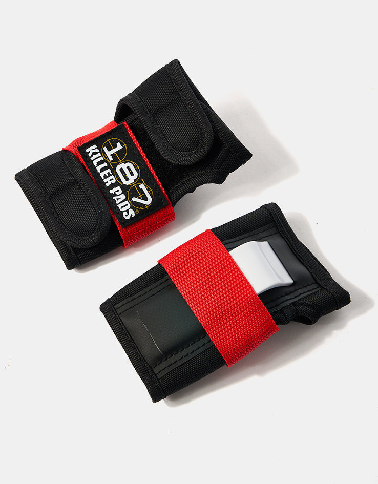 187 Killer Pads Caballero Dragon Signature Junior Six Pack Pad Set - Black/Red/Gold