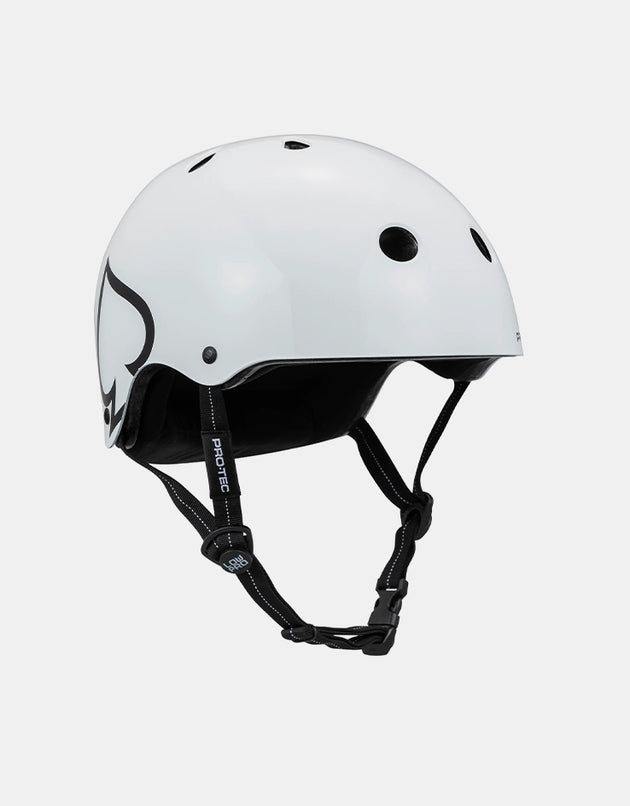 Pro-Tec Low Pro Helmet - Gloss White