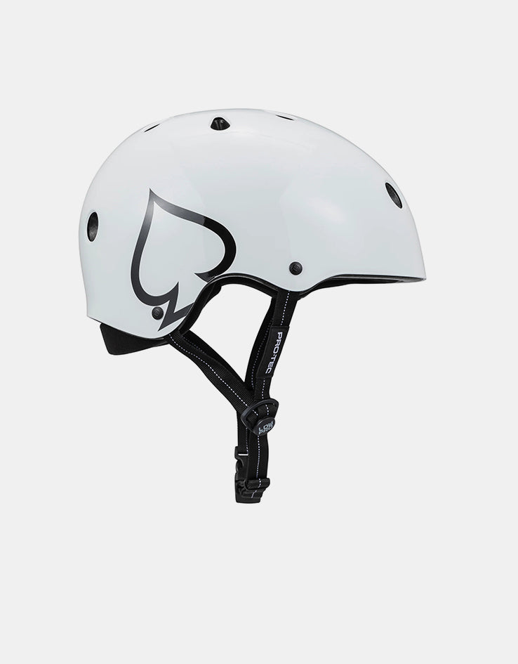 Pro-Tec Low Pro Helmet - Gloss White