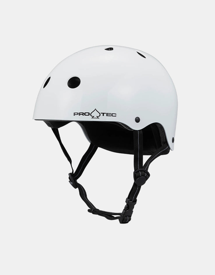Pro-Tec Low Pro Helmet - Gloss White