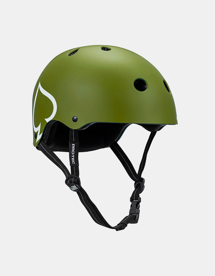 Pro-Tec Low Pro Helmet - Matte Army Green