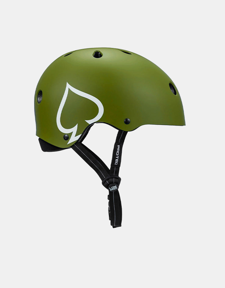 Pro-Tec Low Pro Helmet - Matte Army Green
