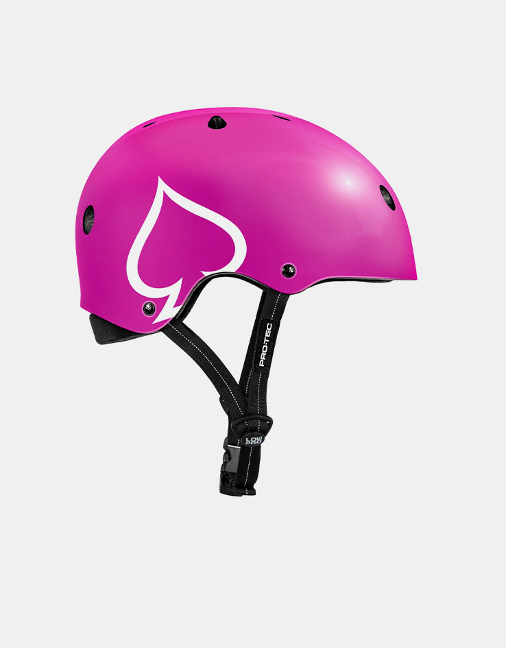 Pro-Tec Low Pro Helmet - Gloss Pink
