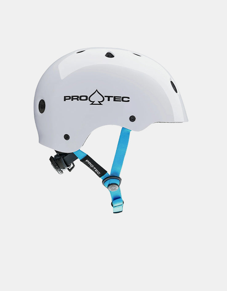 Pro-Tec Classic Cert Junior Helmet - Gloss White