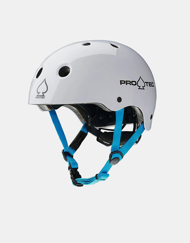 Pro-Tec Classic Cert Junior Helmet - Gloss White