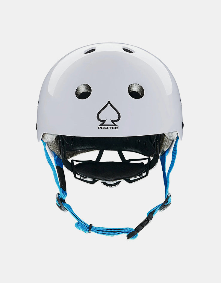 Pro-Tec Classic Cert Junior Helmet - Gloss White