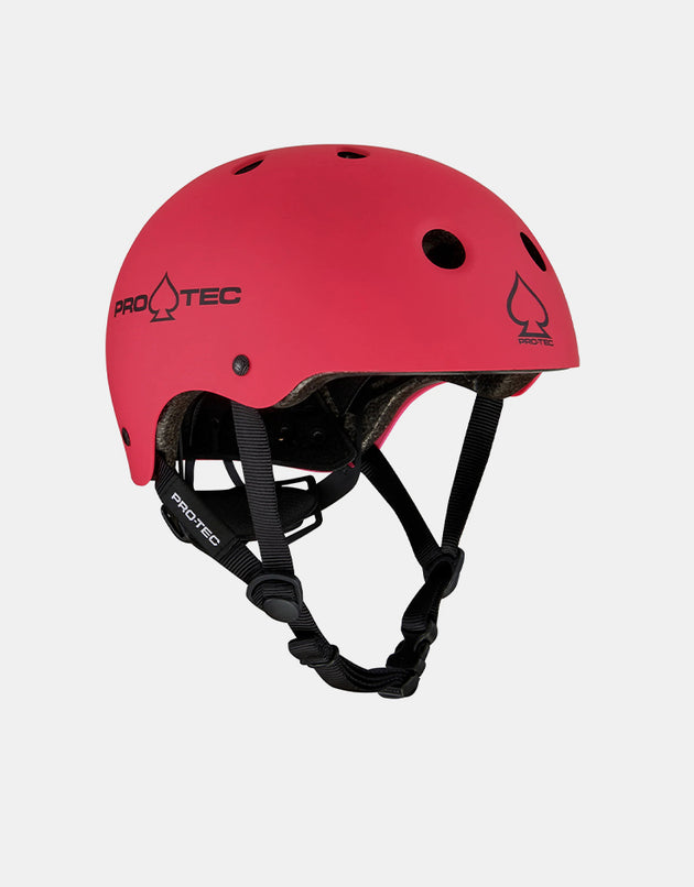 Pro-Tec Classic Cert Junior Helmet - Matte Pink