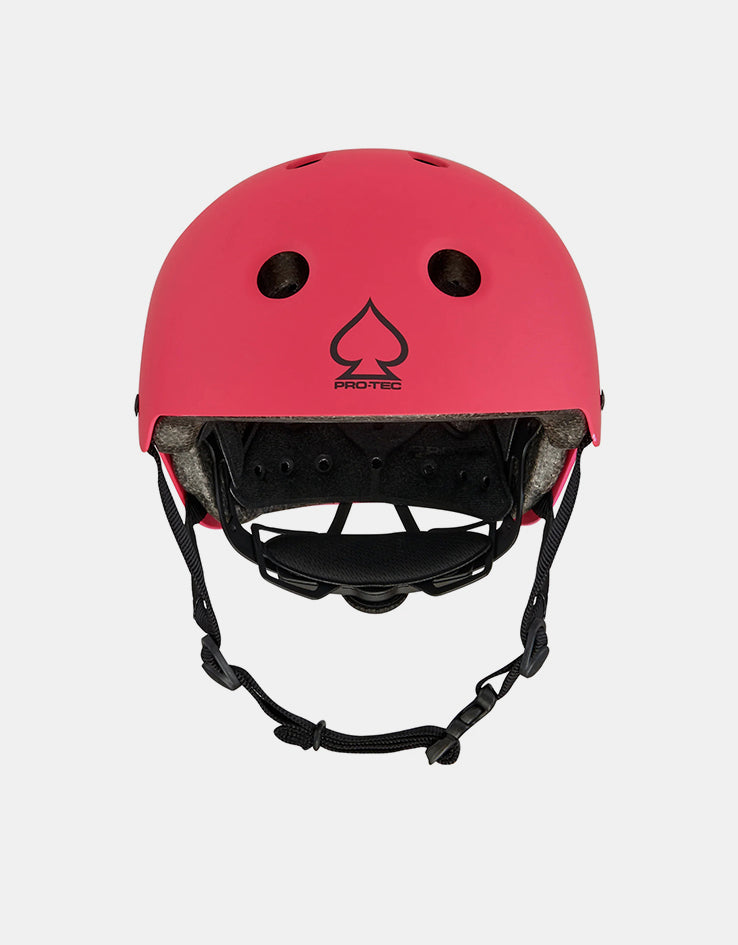 Pro-Tec Classic Cert Junior Helmet - Matte Pink