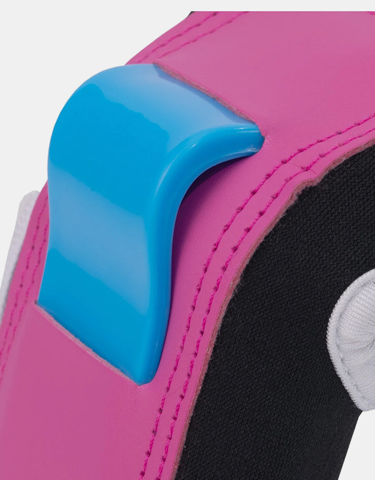 Pro-Tec x Santa Cruz Street Junior Triple Pad Set - Black/White/Pink