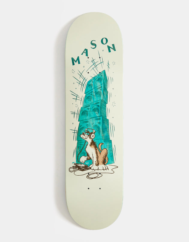 Real Mason Record Scratch Skateboard Deck - 8.28"
