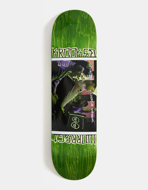Krooked Worrest Struggual DBX Skateboard Deck - 8.25"
