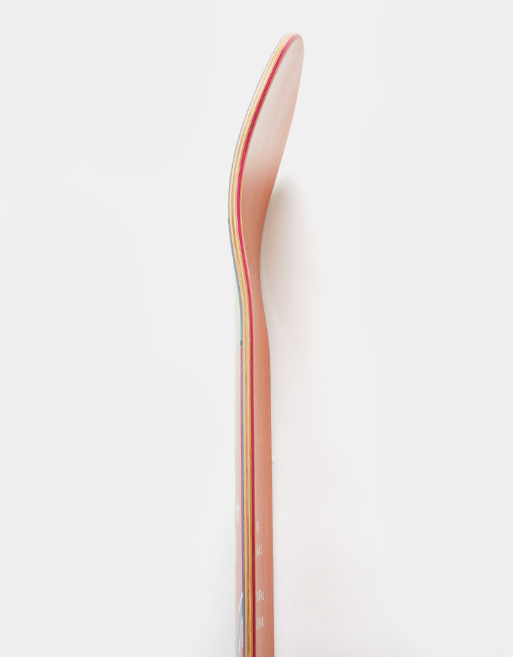 Krooked Wilson Three Star Skateboard Deck - 8.5"