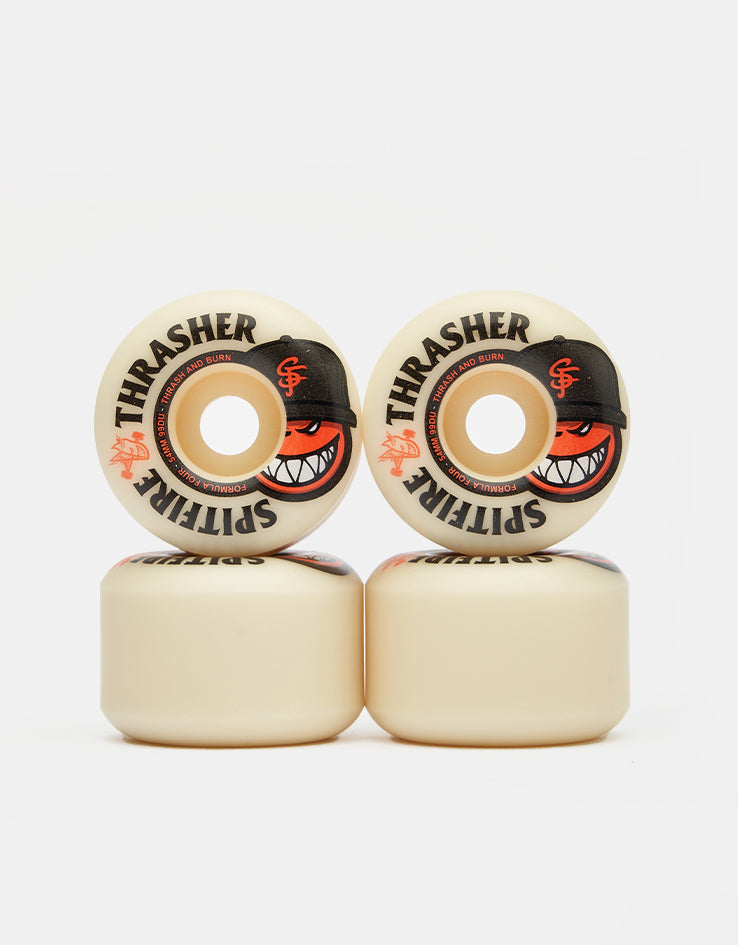 Spitfire x Thrasher The City Formula Four Radial Full 99d Skateboard Wheels - 54mm